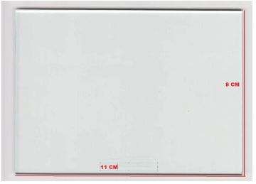 Al Marka Şeffaf Kaynak Camı 80X110 Mm
