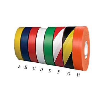 Mfk Yer İşaretleme Bandı Pvc 30 Mt 5 Cm Kırmızı-Beyaz