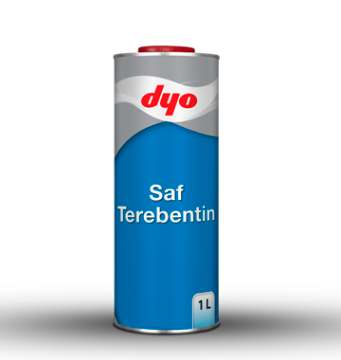 Dyo Saf Terebentin Doğal Tiner 1 Lt