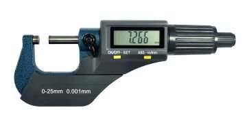 BTS Dijital Mikrometre 0-25 mm (0,001 - 0,0005 mm)