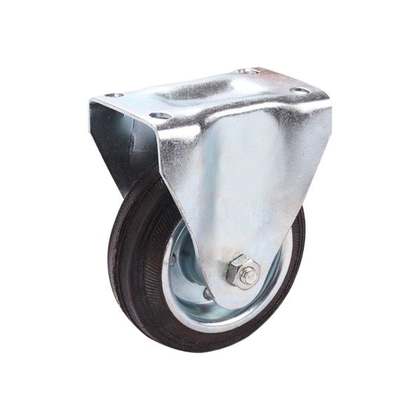 Mertsan Sabit Sac Cantlı Kauçuk Burçlu Tekerlek 125x40 mm (125 Kg)