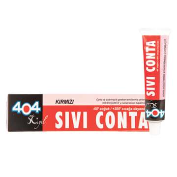 404 Sıvı Conta 80 Gr Kırmızı