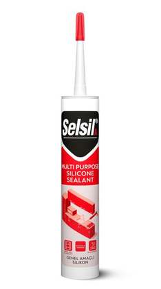 Selsil Genel Amaçlı Silikon 280 ml Şeffaf