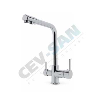 Cevsan Arıtmalı Arıtmalı Le Lavabo Bataryası Krom