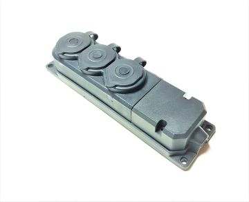 Yef 1X16A Kauçuk 3 Lü Grup Priz