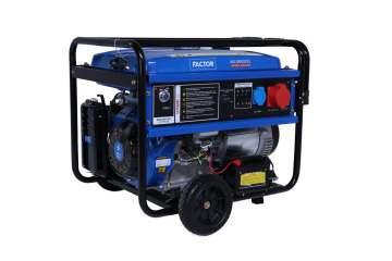Factor 10 Kva Benzinli İpli -Marşlı Tri Jeneratör