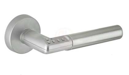 Yale Kilit Dijital Kapı Kolu Sol Krom - 8812-8LE1-0028