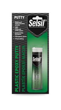 Selsil İki Bileşenli Plastik Yapıştırıcı Epoksi Macun 57 Gr