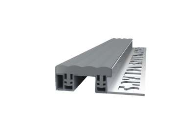 Say Plastik Say Alüminyum Merdiven Basamak + Pvc Fitilli Profil 2,50Mt 11 Mm Bej