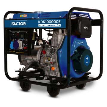 Factor 9.4 Kva Dizel Jeneratör Monofaze