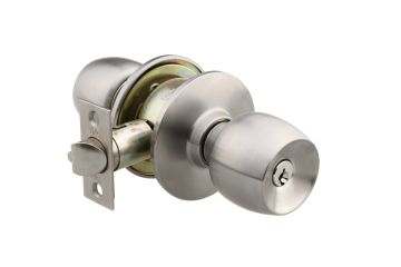 Yale Kilit Topuzlu Kilit Giriş Tipi Mat Saten (60-70 mm Ayarlanabilir) Blisterli 3101 - 40-CYBR-578A-ET-3101