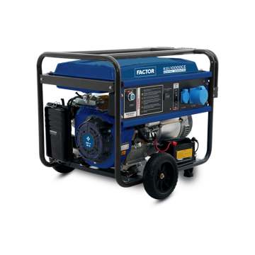 Factor 9.4 Kva Benzinli İpli -Marşlı Monofaz Jeneratör