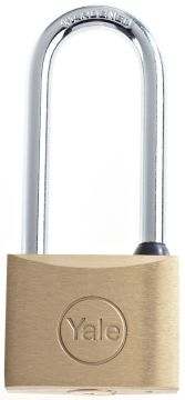 Yale Kilit Yale Pas Sistem Pirinç Asma Kilit 50 mm Seri 2 Uzun Halka Kutu