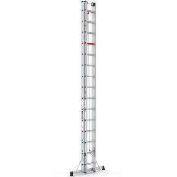 Çağsan İpli ve Makaralı Alüminyum Merdiven 2x15 Basamaklı - M1009