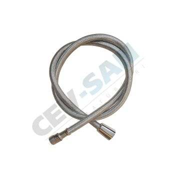Cevsan 8X12 Paslanmaz Çelik Flexible Bağlantı Kısa 50 Cm