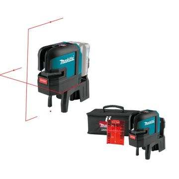 Makita 4 Nokta Kırmızı Çapraz Çizgi Lazeri (Akülü) - MAKSK106DZ