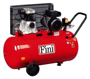 Fini Kasnaklı Yağlı Kompresör 10/145 Bar - Psi - FINIMK102N-100