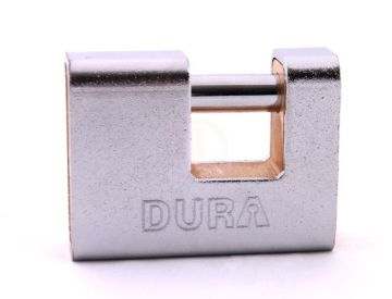 Dura Kilit DK6380 Yandan Açmalı Krom Kilit