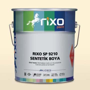 Rixo SP 9210 Sentetik Boya 0,70 Lt/0,75 Kg Siyah