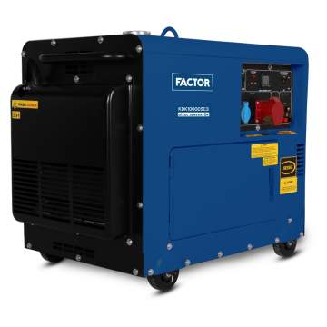 Factor 9.4 Kva Dizel Kabinli Jeneratör Trifaze