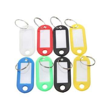 Al Marka AL Plastık Anahtarlık ( Renklı )(100Lük)