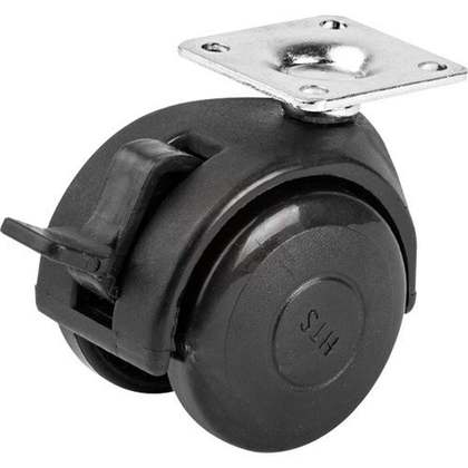 HTS 50Mm Plastik Tablalı Frenli Teker - HTS421