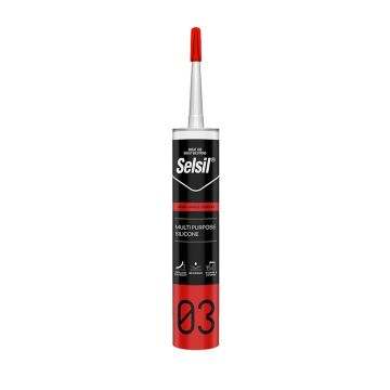 Selsil Genel Amaçlı Silikon 280 ml Antrasit Gri (RAL7016)