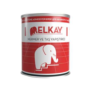 Elkay Şeffaf Mermer Ve Doğal Taş Yapıştırıcı Eb30 Bal Jel 800 Gr