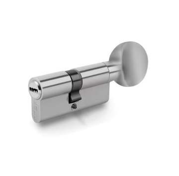 Kale Kilit Kale Bilyalı Mandallı Silindir Çelik Pimli Nikel 85 mm (30+10+45 mm) - 164BME00058
