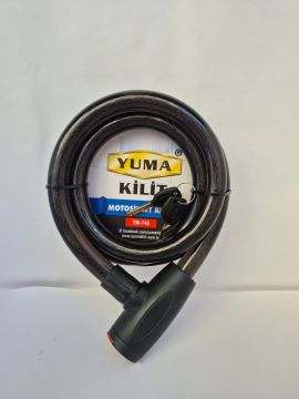 Yuma Kilit Motosiklet Kilidi 20 Mm 150 Cm