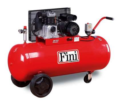 Fini MK102N-150 KASNAKLI YAĞLI KOMPRESÖR 2HP 150LT - FINIMK102N-150