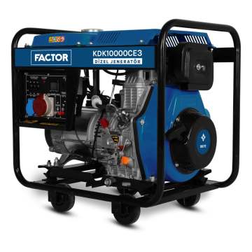 Factor 9.4 Kva Dizel Jeneratör Trifaze