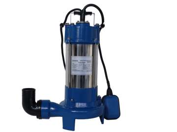 Factor 1100W Döküm Gövdeli Bıçaklı Kirli Su Pompası