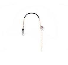 Karam Safety Karam Konumlandırma Lanyardı Halat Tutuculu Küçük Kancalı Karabinalı 3 Mt 12 mm