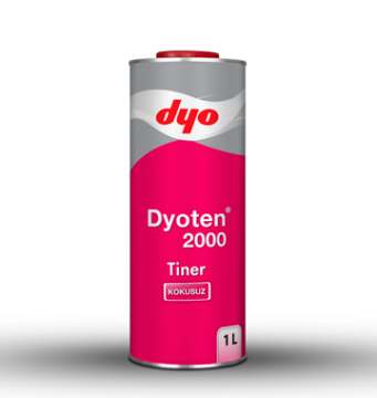Dyo Dyoten 2000 Tiner Solvent Bazlı Boya İnceltmek İçin 1 Lt