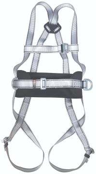 Karam Safety Karam Paraşüt Tipi Emniyet Kemeri Karfit Göğüs Metal Tokalı Statik Halatlı EN 361-358