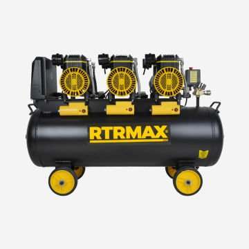 Rtrmax RTM7465 Yüksek Hızlı Yağsız Hava Kompresörü 100 Lt 6.0 Hp