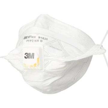 3M VFlex Partikül Toz Maskesi FFP2 Ventilli (9162E)