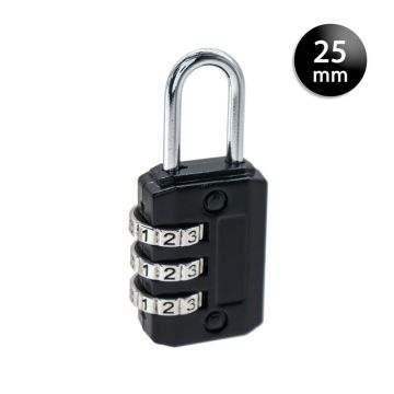 Yuma Kilit Ymk Üç Basamaklı Şifreli Asma Kilit 25 Mm