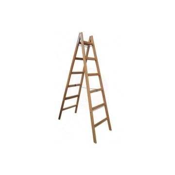 Buse A Tipi Ahşap Merdiven 6 Basamaklı (200 Cm)