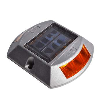 MFK Plastik Solar Yol Butonu Gri 12x15 Cm Kırmızı (MFK5151) - MFK5151