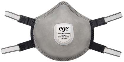 Ege 3021 V FFP2 PROFESYONEL SERİ AKTİF KARBON MASKESİ - EGE3021V
