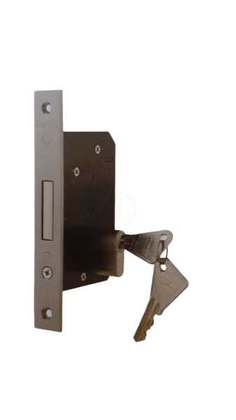 Özruh SİLİNDİRLİ GÖMME EMNİYET KİLİDİ 45 MM SATEN PASLAN - T120K45