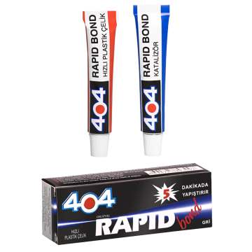 404 Plastik Çelik Rapid Kutulu 16 Gr