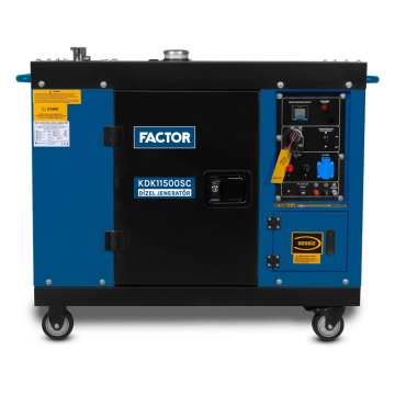 Factor 11 Kva Dizel Kabinli Jeneratör 230V