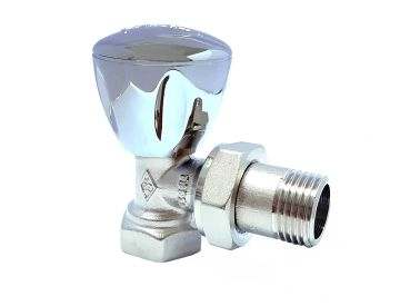 ECA G 1/2 Rv3 Krom Köşe Radyatör Valfi - 602120749