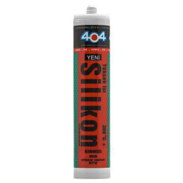 404 Isı Silikon Kırmızı 310 ML