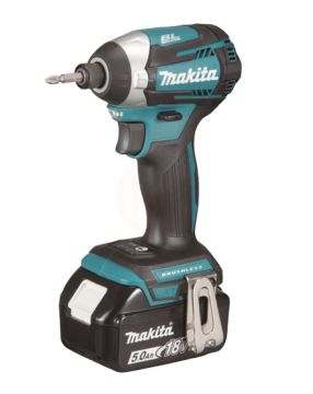 Makita Akülü Darbeli Vidalama Matkabı DTD154RFJ (2 x 3,0 Ah Akü)