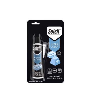 Selsil Ultra Clear Hibrit (Ms Polymer) Şeffaf 50Ml Tüp