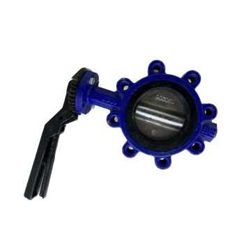 Klepsan Kelebek Vana PN16 GG 25 Nikel Klapeli LUG Model 4 İnç DN100